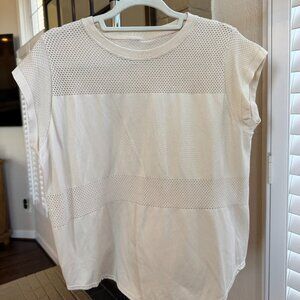 Varley Carley Athletic Shirt - Cream